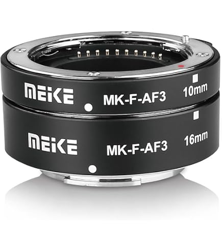 Amazon.com : Fujifilm Macro Extension Tube MCEX-18G WR, Black
