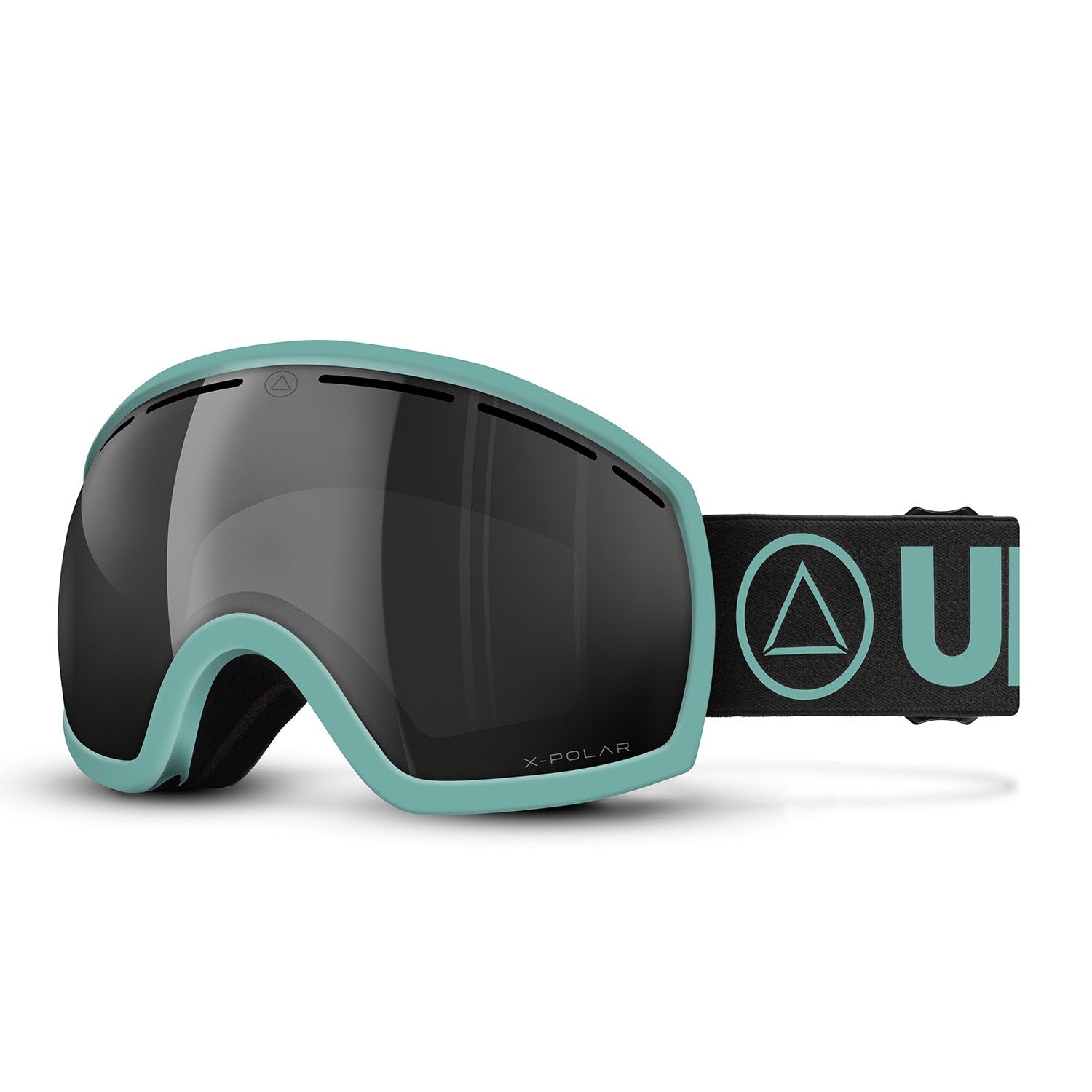 Uller Vertical Ski Goggles, Unisex Adult, unisex-adult, UL-006, Mint/Black, One Size