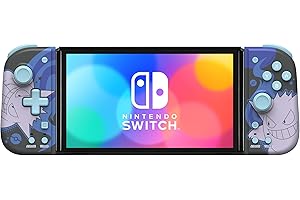 Nintendo Switch Split Pad Compact (Gengar) - Ergonomic Controller for Handheld Mode - Officially Licensed by Nintendo & Pokém