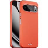 Mous for Google Pixel 10 Pro XL Case, Compatible with MagSafe and Pixelsnap - Super Thin Real Red