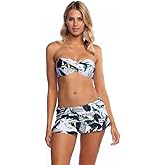 La Blanca Womens Bandeau Bikini Swimsuit Top