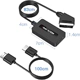 SUNNATCH Scart to HDMI Converter Male Scart In HDMI Out 720P/1080P view 7