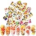 Fall Nail Art Stickers Autumn Nail Decals Accessories 12 Sheets Color Maple Leaves Tree Nail Stickers Water Slides Tattoo Transfer Nail Decals for women Girls Thanksgiving Manicure Tips Decoration