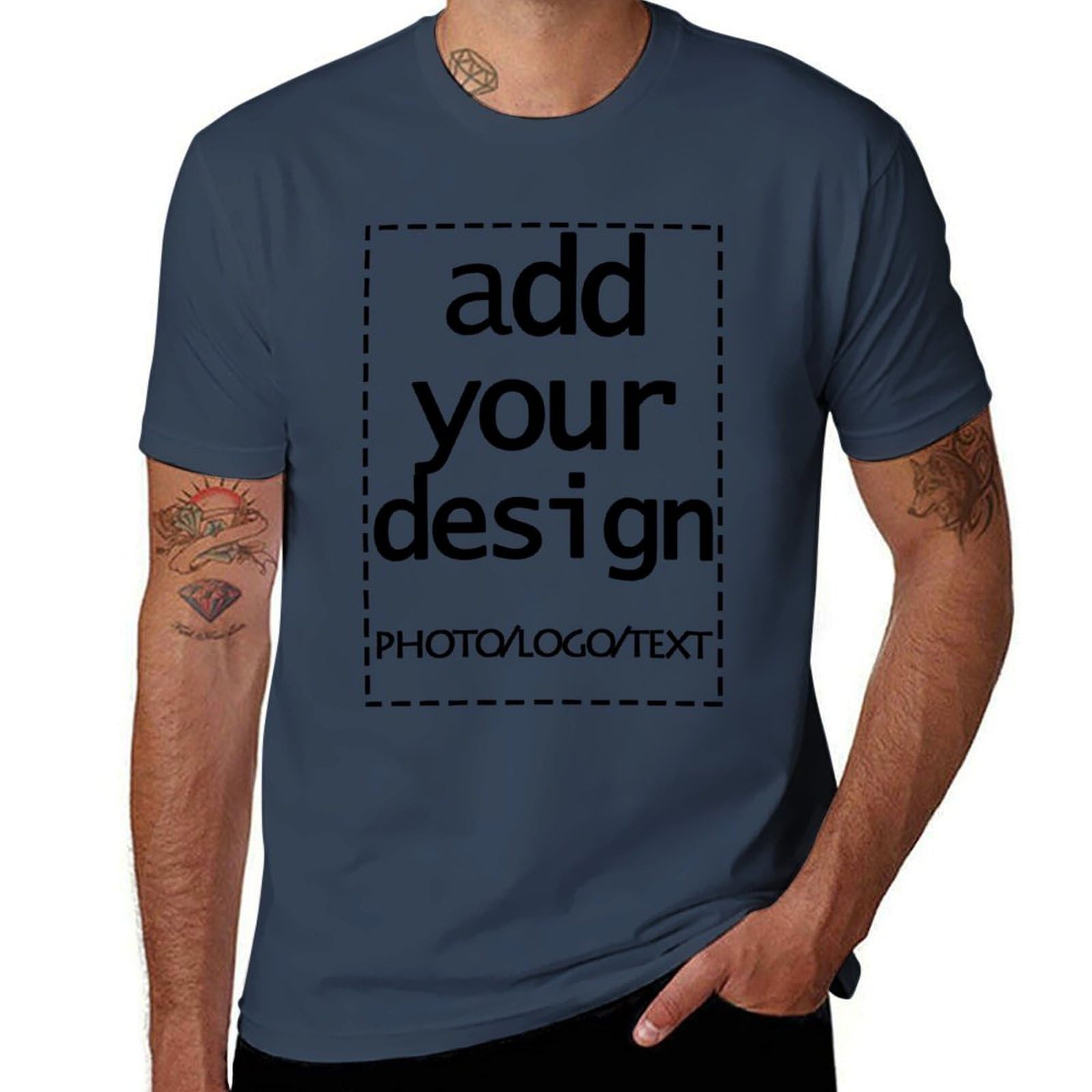 JLVKXNP Personalized t-Shirts Design Your Short