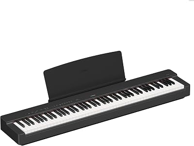 Yamaha P-225 Digital Piano 88 Graded Hammer Compact Keys 24 Voices Black