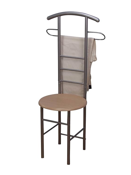 Heinz Hofmann 6015.AM Herrendiener / Stummer Diener / Kleiderablage / B. 53 x T. 47 x H. 118 cm