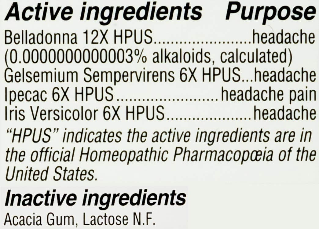 Hyland's Headache Tablets, 100 Tablets: Beauty