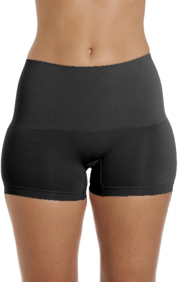 shorty femme microfibre sans couture