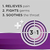 Strepsils Extra Triple Action Lozenges, Blackcurrant, 24 Count view 4