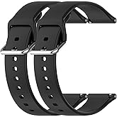 FitTurn [2 Pack Replacement Silicone Wristband Adjustable Accessory Bands Strap for iTech Fusion 3 Watch