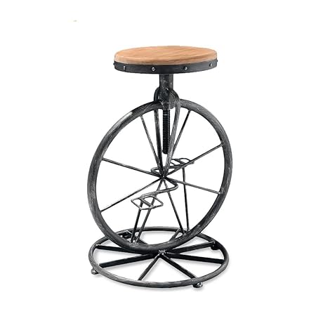 S&RL Hocker Stuhl Sitz Schuh Bank Barhocker Schmiedeeisen Hochstuhl Retro Alte Massivholz Stehtische Stühle Bar Stuhl Kreativ