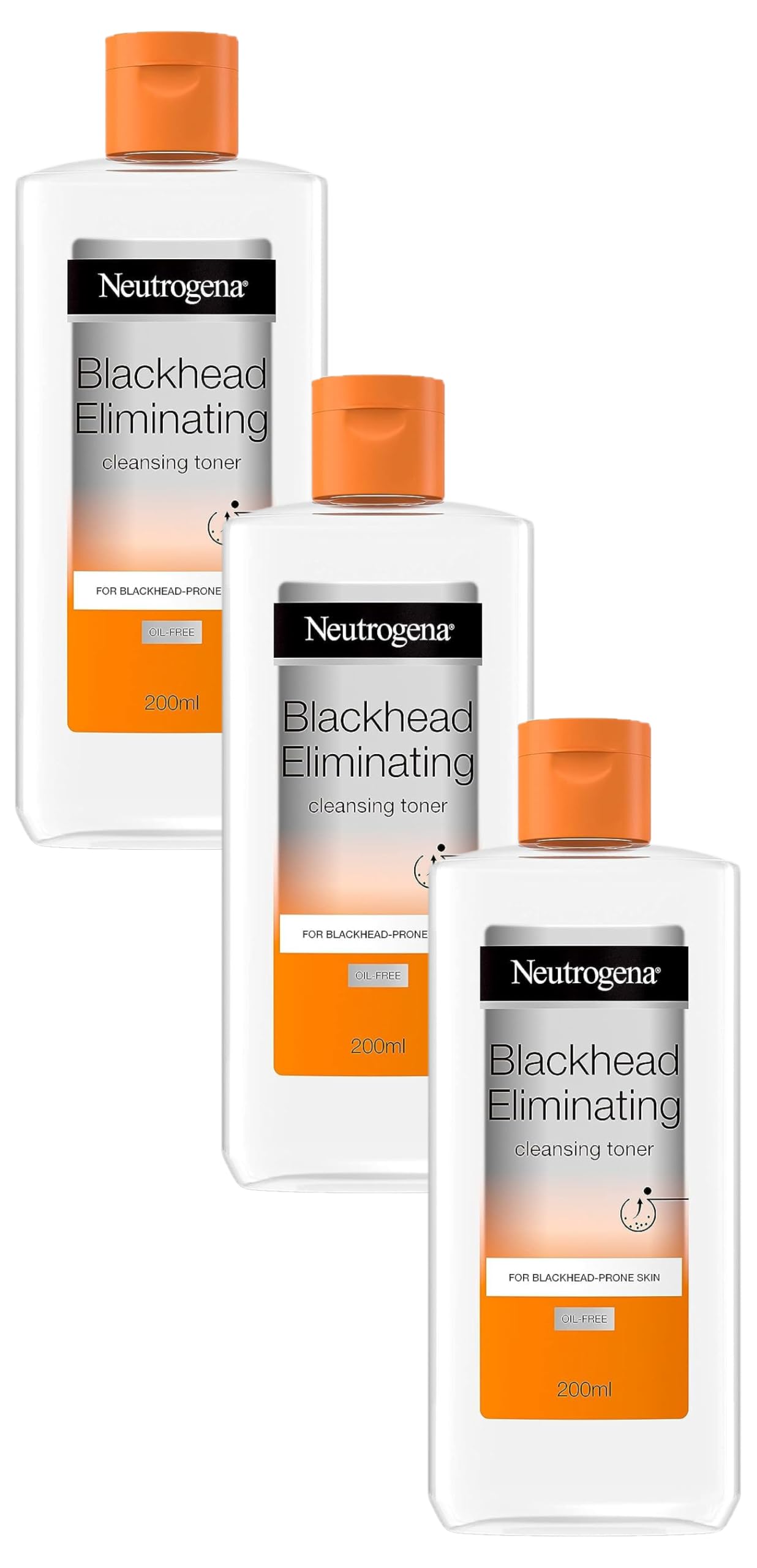 Neutrogena Blackhead Eliminating Cleansing Toner (Pack of 3) — image 1