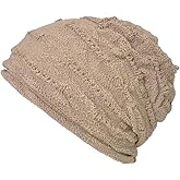 CHARM Mens Slouchy Summer Beanie - Womens Light-Weight Slouch Hat Cotton Cap