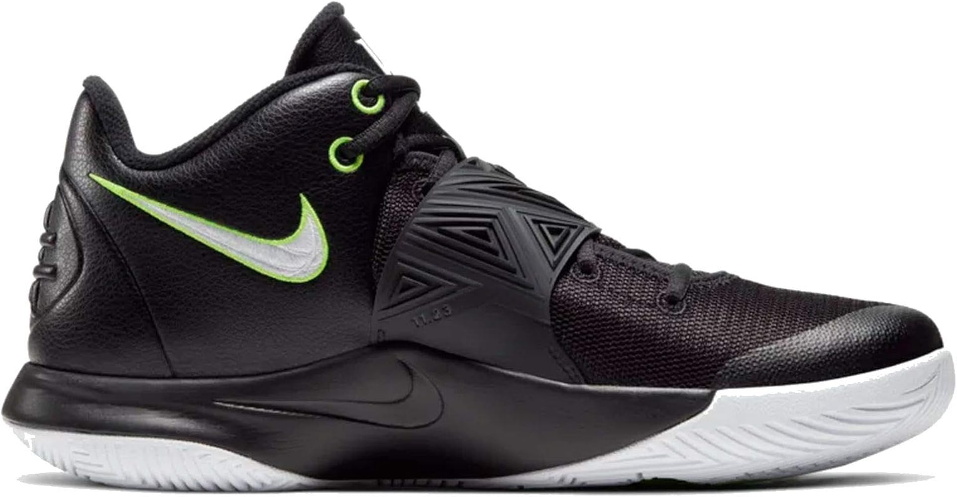 nike kyrie flytrap black white volt