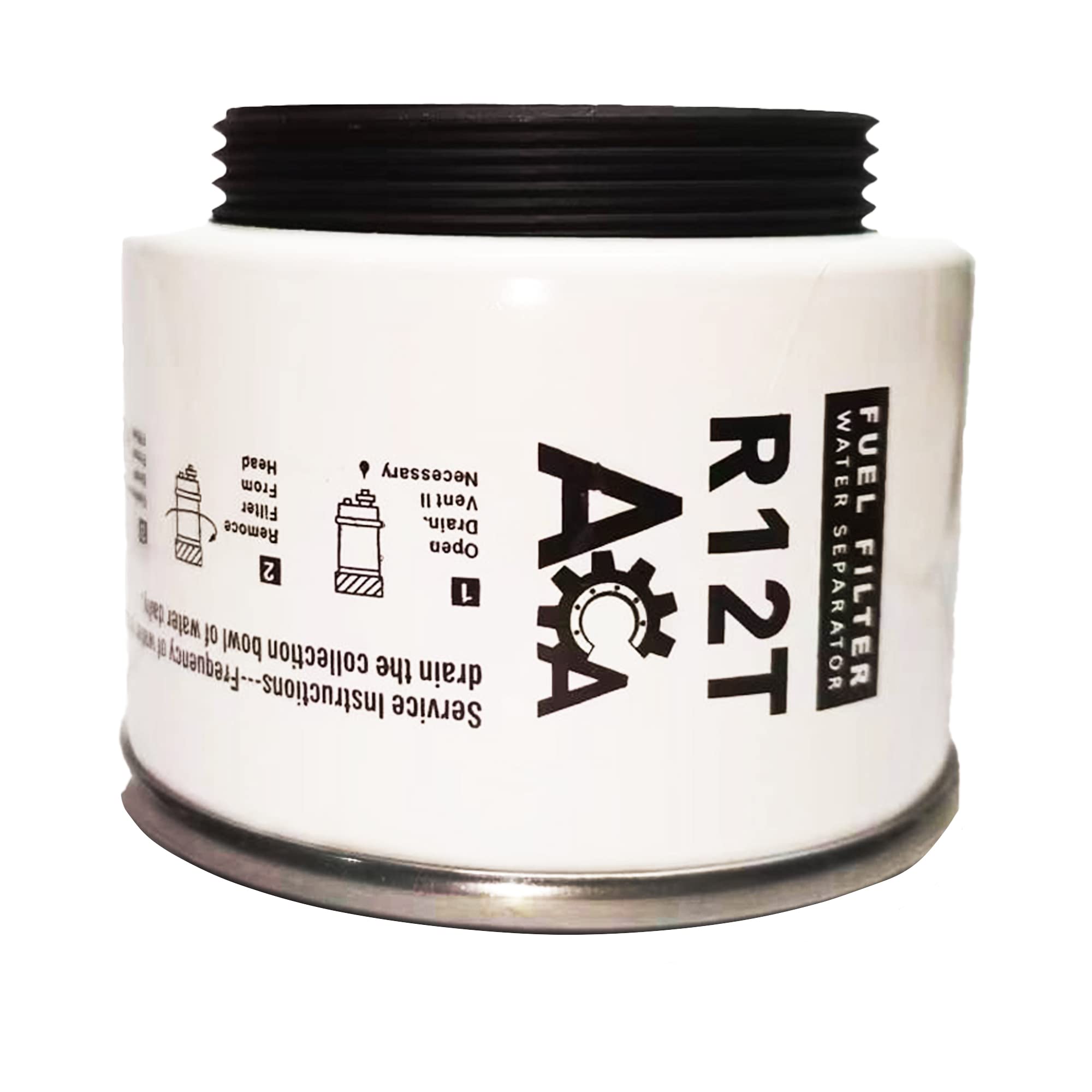 R12T Marine Fuel Water Separator Element Replaces R12T S3240 RK10222 ...