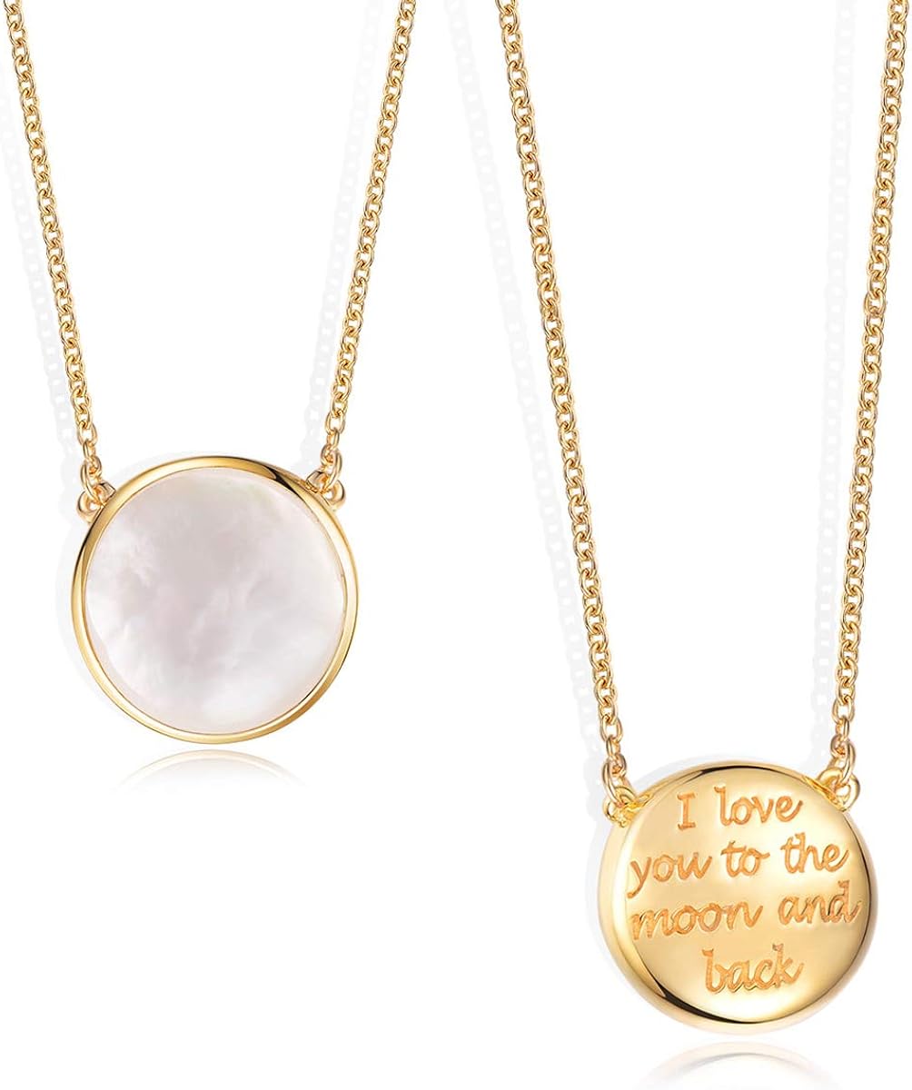 genuine mother of pearl necklace
