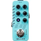 MOOER E7 Polyphonic Guitar Synth Pedal Electronic Synthesizer | 7 Guitar Synthesizer Tones with Individual Arpeggiator And 7 Preset Slots, High/Low Frequency Cut, Attack, Speed Function