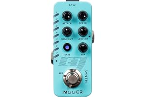 MOOER E7 Polyphonic Guitar Synth Pedal Electronic Synthesizer, 7 Guitar Synthesizer Tones with Individual Arpeggiator And 7 Preset Slots, High/Low Frequency Cut, Attack, Speed Function
