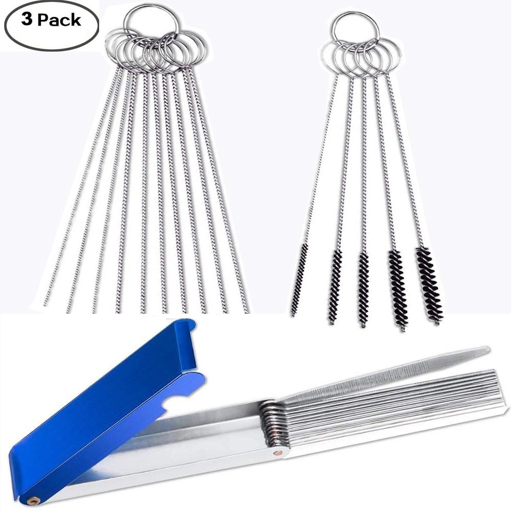 4. Wedfeir Carburetors Carbon Dirt Jet Remove Cleaner Tool Kit