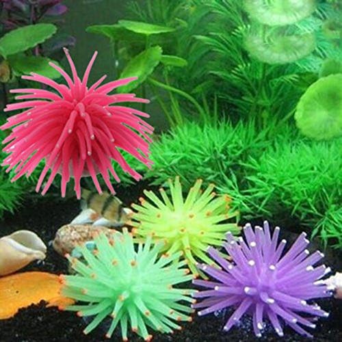 Silicone Aquarium Fish Tank Artificial Coral Plant Underwater Ornament Decor