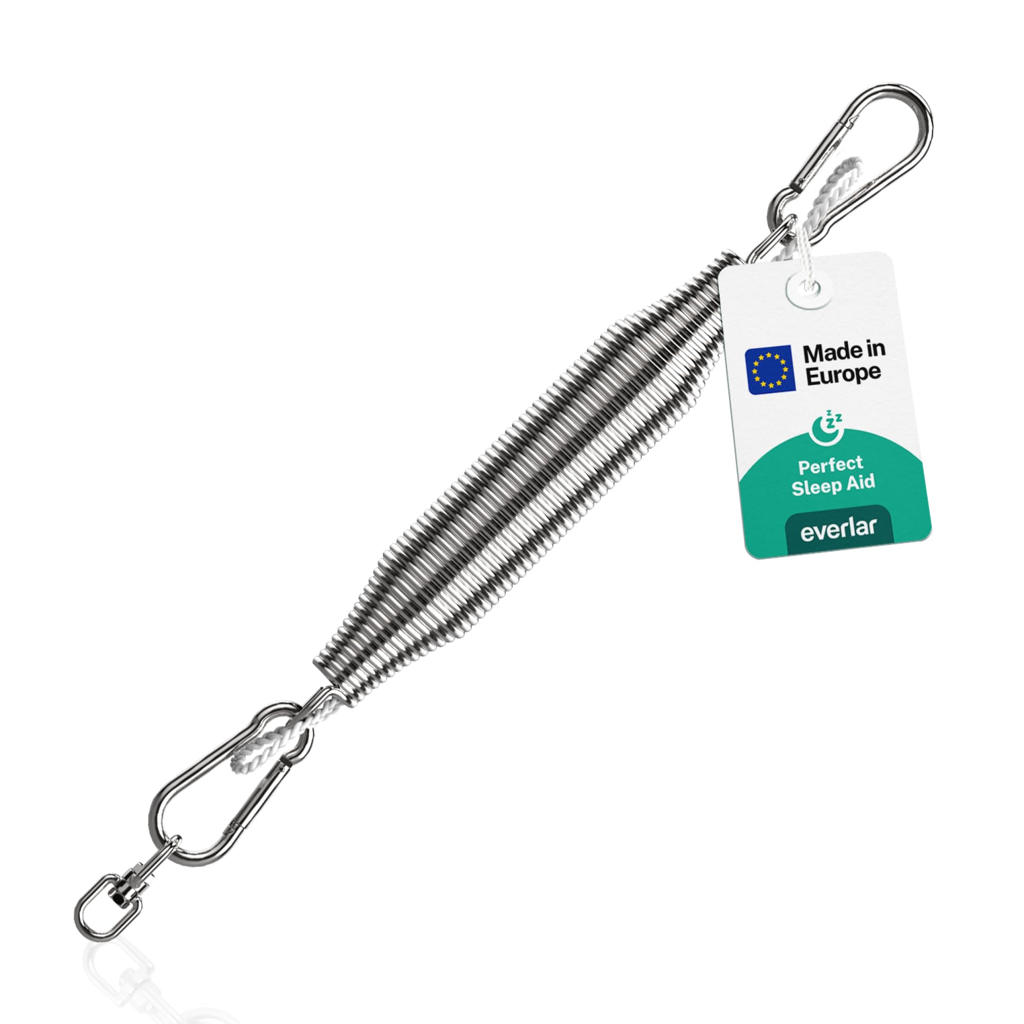 Everlar baby weighing pen complete set, the perfect he perfect sleeping aid, quality spring (made in EU) for quick, safe and relaxed sleep and more peace of mind for you, up to 15 kg