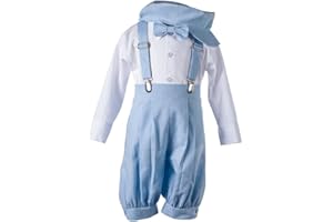 Tuxgear Boys Linen Knickerbocker Outfit with Pageboy Hat