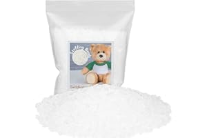 Nitlak 300g/10.6 oz Stuffing Beads,Bean Bag Filler Beads,Plastic Filler Beads,Craft Stuffing Beads for Weight Stuffed Animal Pillow Bean Bags DIY Crafts