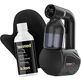 b.tan At Home Spray Tanning Kit | Includes Spray Tan Machine, Tanning Applicator Mitt, 8 Fl Oz Solution Mist