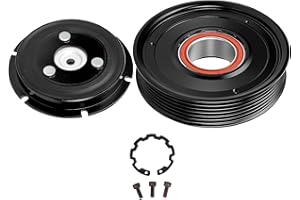 SCITOO AC Compressor Clutch for Hyundai Sonata 2.0L for Hyundai Sonata 2.4L for Kia Optima 2.0L for Kia Optima 2.4L 2011-2012