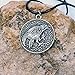 Celtic Knotwork Raven Odin's Ravens Viking Runes Talisman Necklace F4013 (4126 Celtic Raven)