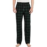 Idtswch Tall Mens Pajamas Pants 32/34/36/38 Long Inseam Plaid Lounge Pants Sleepwear Bottoms