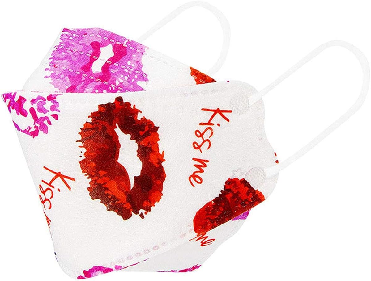 20pcs Printing Adults Disposаble KF94_Face_Mask 4-Ply Layer Filter Non Woven Fabric Breathable Face_Mask