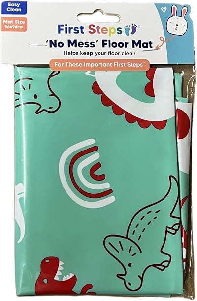 First Steps RSW Highchair No Mess Floor Mat – Wide Kneeling Seat Shield