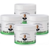 Christopher's Original Formulas Black Drawing Ointment, Natural Herbal Drawing Salve Ointment, 2 oz - Pack of 4