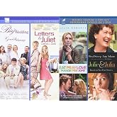 4 Film : The Big Wedding / Letters To Juliet / Eat Pray Love / Julie &amp; Julia [Best Romance Movie DVD-2 Pack]