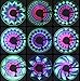 BicycleStore 36 LED Lights 32 Changes Mountain Cycling Bike Tire Wheel Light Double-sided Full Screen Display