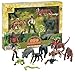 Wild Republic Rainforest Eco Expedition, Chimpanzee, Red-Eye Tree Frog, Bengal Tiger, Gorilla, Anaconda, Indian Rhinoceros, Toucan, Orangutan, Leopard & Eco Ranger