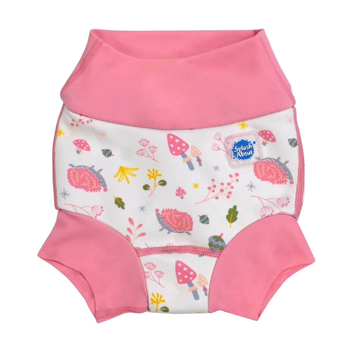Splash About Happy Nappy Reusable Swim Nappy, Forest Walk, 3-6 months Baby and Toddler Swim Nappy