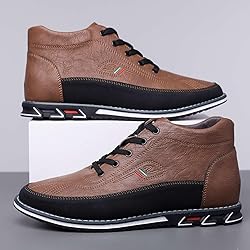 Men's Casual Dress Boots Motorcycle Boots Plus Size