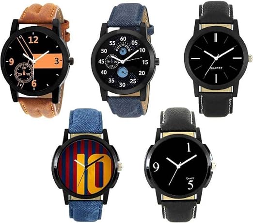 Multicolour Boys Watch -Set of 5