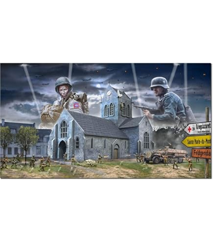 Italeri 6186 Set de bataille Bastogne Siege, kit, 1:72 - Modellbau Berlinski Modellbaufachhandel