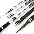 LYYCX Telescopic Fishing Rods 12FT 13FT 15FT 16FT 18FT 21FT 24FT Carbon Fiber Rod Ultra Light Carp Fishing Pole Spinning Rod (Size : 4.5m/15FT)