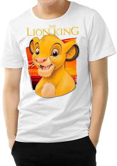 camisetas rey leon hombre