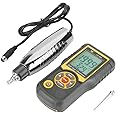 HT-1201 Digital Vibration Meter Vibrometer Acceleration Sensor Gauge Analyzer Tester for Vibration Speed Acceleration Displacement