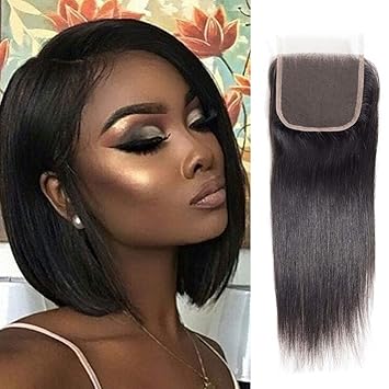 Buy Yun Mei Hair 8 10a Brazilian Straight Hair Closure 4x4 Free
