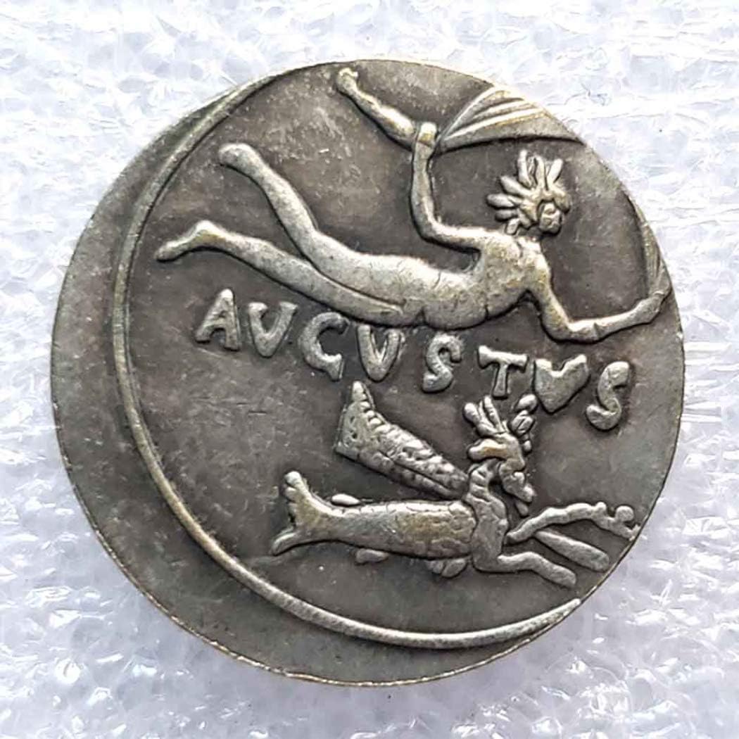 FKaiYin Ancient Handmade roman Old coin - Philosopher King - Roman Empire Coin - Roman Coinage -Commemorative Coin-Discover History of Coin Type Future experience