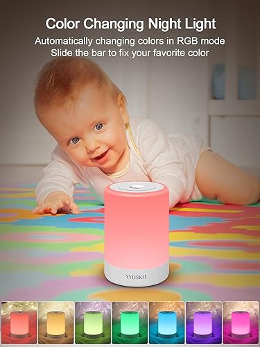 Bedside Lamp Touch Lamp For Nursery YYDSKIT Baby Night Light