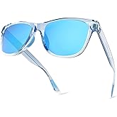 VMYRYK Oversized Sunglasses Mens Trendy Polarized Large Driving Sunglasses For Men and Women UV Protective Big Sunnies Shades