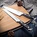 Knife Set,Kitchen Knife Set - Bluesim 5 Piece Matt Black Handle Knives Sets Including Carving Utility Chef and Paring Knives,Chef Knife Set with Gift Box Packaging (knife set 2)