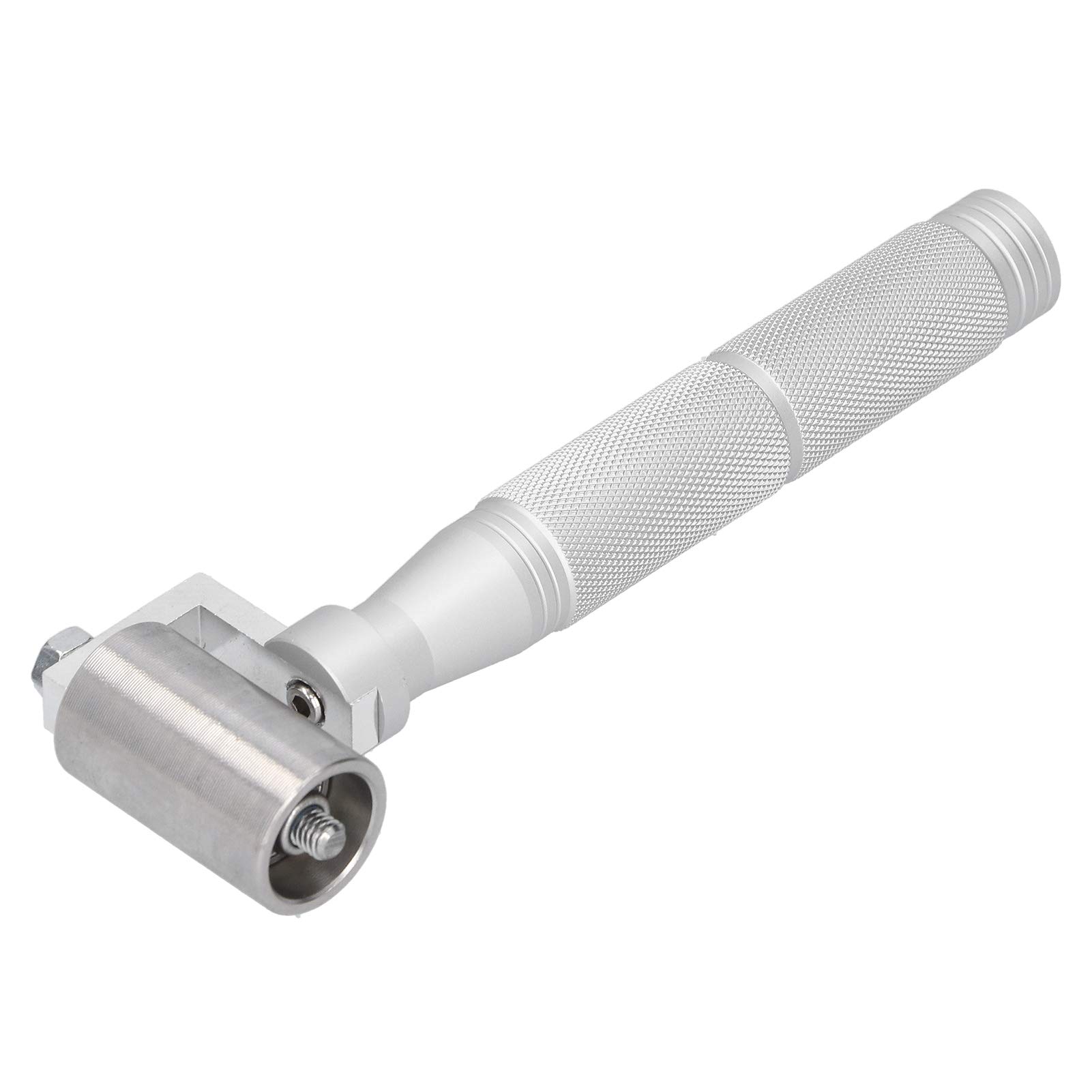 Pressure Hand Roller, 40mm Stainless Steel Pressure Roller Wallpaper Flat Seam Pressure Roller Home Decoration DIY Tool